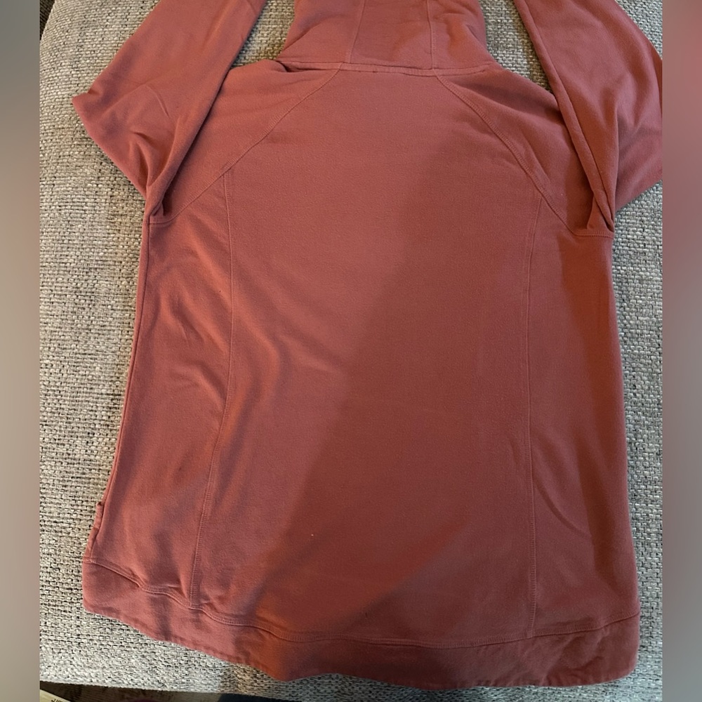 New Directions Split Funnel Neck Pullover Size L … - image 5